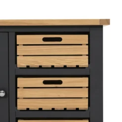 Ashstead Small Sideboard - Oak & Charcoal 19 Ashstead Small Sideboard - Oak & Charcoal -Home Style Sales 13642198 5435045743943721