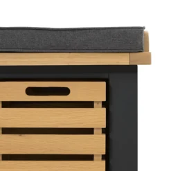 Ashstead Storage Bench - Oak & Charcoal 19 Ashstead Storage Bench - Oak & Charcoal -Home Style Sales 13642204 7244953455885523