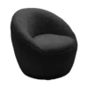 Bernie Boucle Chunky Tub Chair - Black -Home Style Sales 13644161 1494997056618776