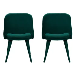 Oliver Upholstered Dining Chairs - Set Of 2 - Emerald 9 Oliver Upholstered Dining Chairs - Set Of 2 - Emerald -Home Style Sales 13644172 1834998258794331