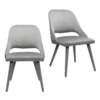 Oliver Upholstered Dining Chairs - Set Of 2 - Grey -Home Style Sales 13644173 1274965386426052