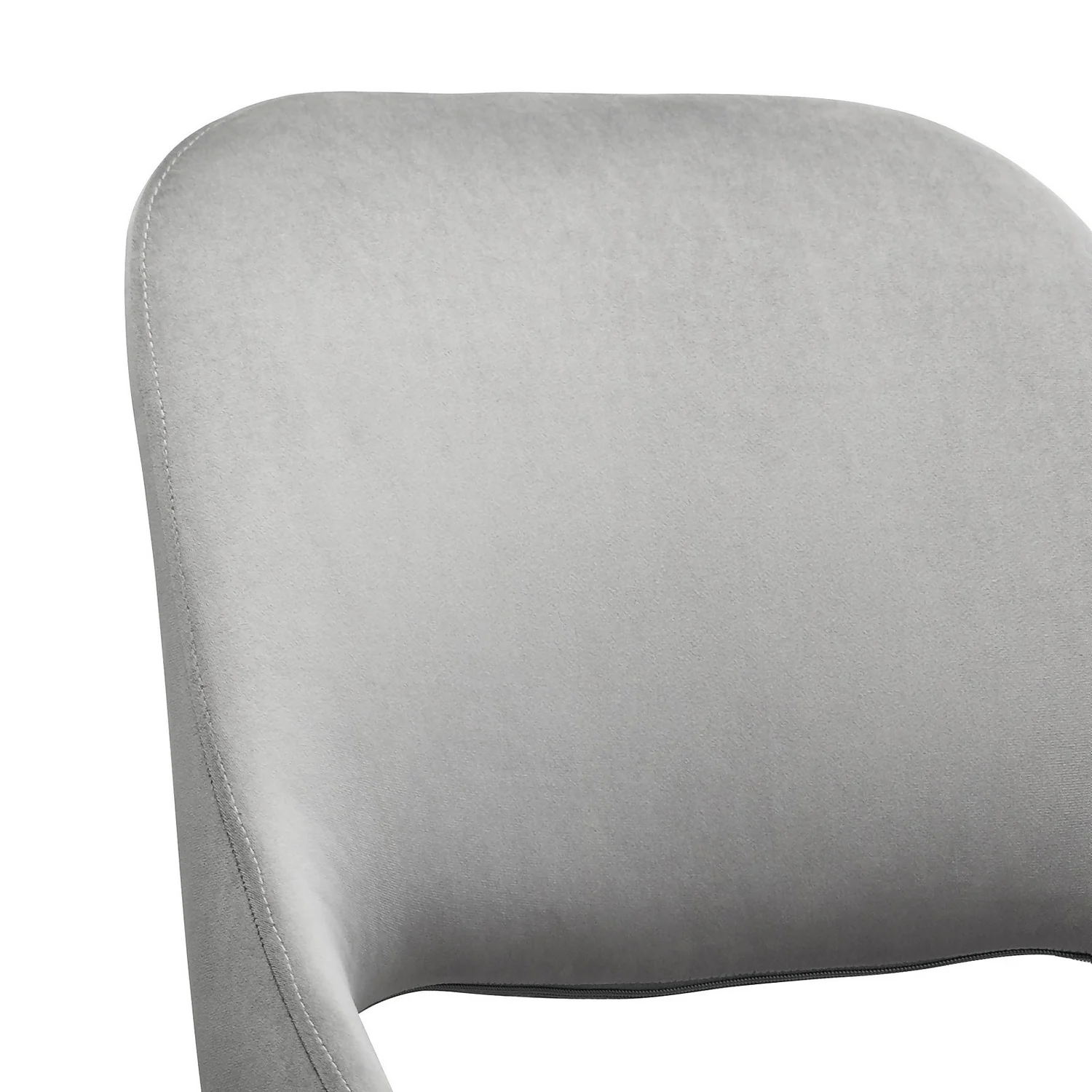 Oliver Upholstered Dining Chairs - Set Of 2 - Grey 7 Oliver Upholstered Dining Chairs - Set Of 2 - Grey - Image 5