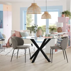 Maxwell Dining Chair - Set Of 2 - Grey -Home Style Sales 13644176 5014997056623396