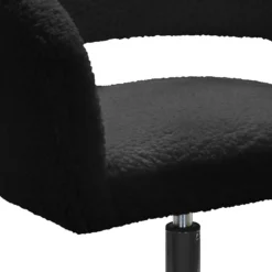 Bailey Boucle Office Chair - Black -Home Style Sales 13644183 1785038444619202