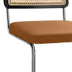 Rory Rattan Back Dining Chair - Set Of 2 - Tan -Home Style Sales 13644184 7475007603017325