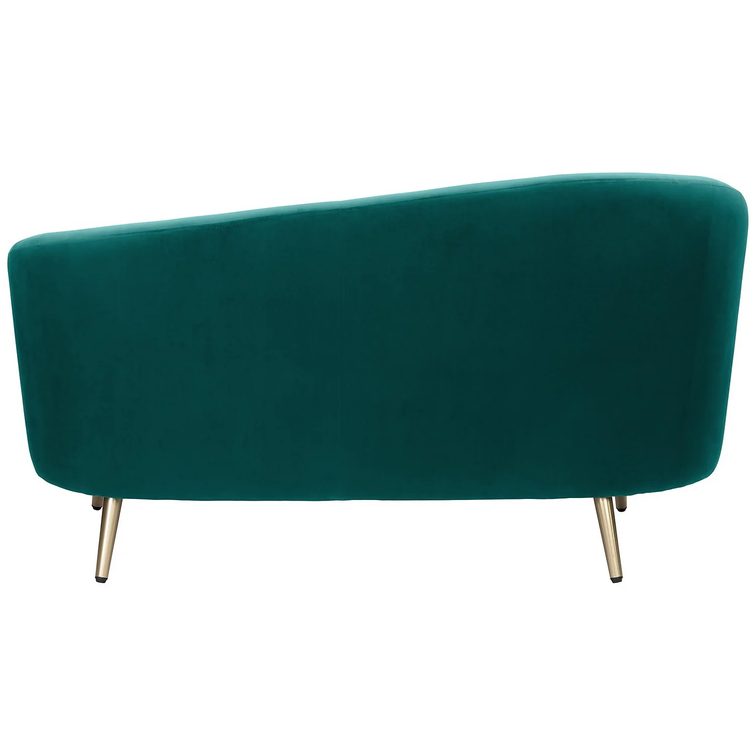 Lucie Asymmetric 2 Seater Sofa - Teal 5 Lucie Asymmetric 2 Seater Sofa - Teal - Image 3
