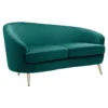 Lucie Asymmetric 2 Seater Sofa - Teal -Home Style Sales 13644193 7465003705527869