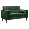 Draper Velvet 2 Seater Sofa In A Box - Green -Home Style Sales 13645998 3714978299614916
