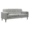 Draper Woven Fabric 3 Seater Sofa In A Box - Grey -Home Style Sales 13645999 1954978299548736
