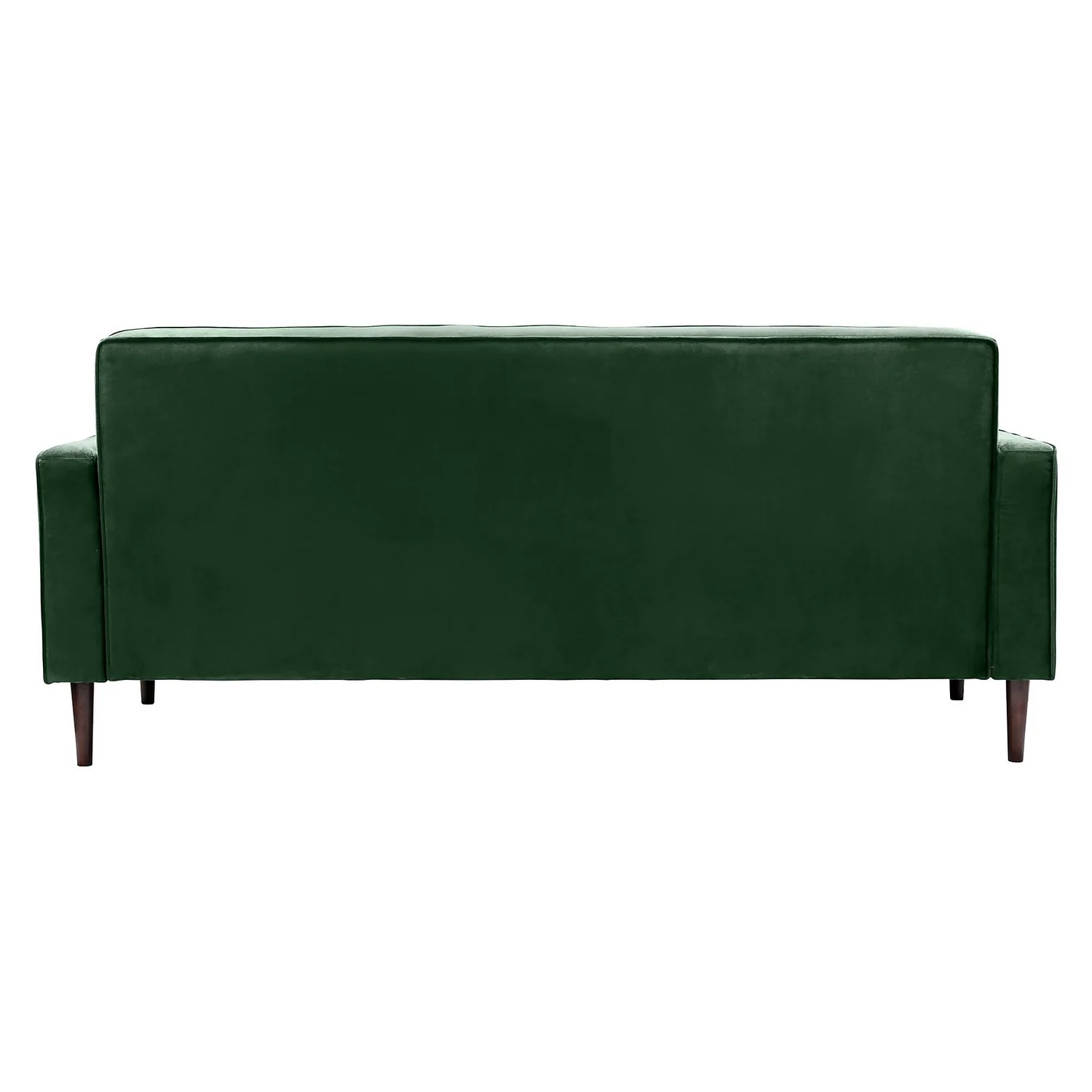 Draper Velvet 3 Seater Sofa In A Box - Green 5 Draper Velvet 3 Seater Sofa In A Box - Green - Image 3