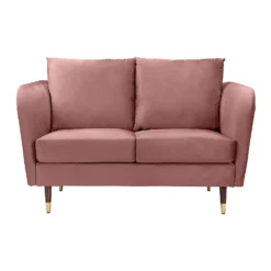 Cosmo Velvet 2 Seater Sofa In A Box - Rose Pink -Home Style Sales 13646013 8944978299778491