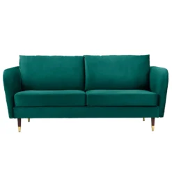 Cosmo Velvet 3 Seater Sofa In A Box - Emerald -Home Style Sales 13646014 1824978299683310