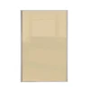 Loft Sliding Wardrobe Door Cream Glass With Silver Frame (W)762mm -Home Style Sales 13660797 3994935067970973