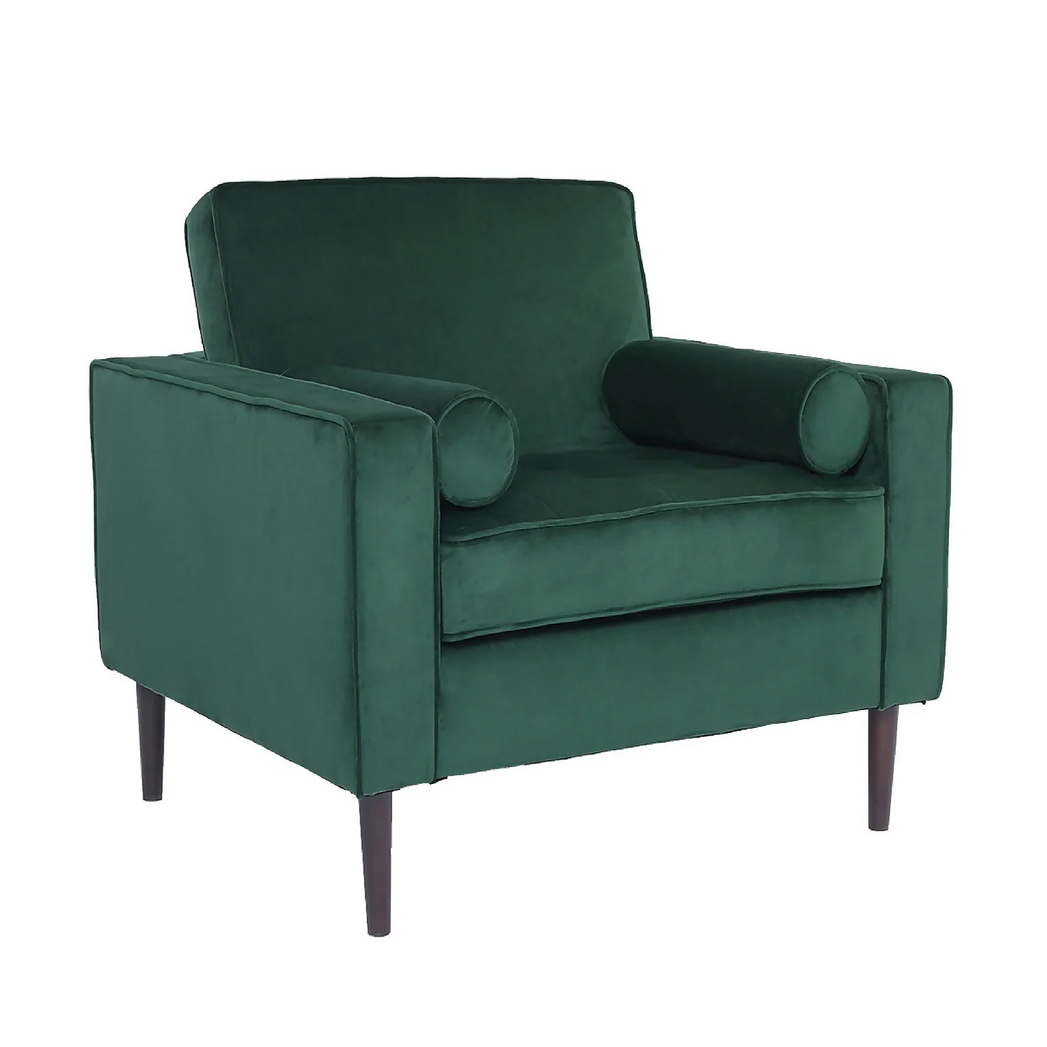 Merlin Velvet Armchair - Emerald 3 Merlin Velvet Armchair - Emerald