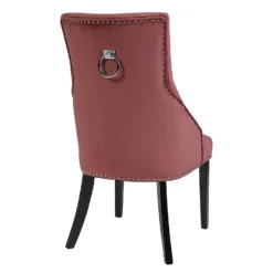 Annabelle Velvet Chairs - Set Of 2 - Rose -Home Style Sales 13667707 1114964354991060