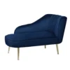 Gigi Velvet Chaise Longue - Midnight 1 Gigi Velvet Chaise Longue - Midnight -Home Style Sales 13698290 7434975247771829
