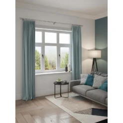 Rothley Baroque 25mm Solid Orb Curtain Pole Finials (Pair) - Polished Silver -Home Style Sales 13712251 1454976258721243