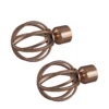Rothley Baroque 25mm Cage Orb Curtain Pole Finials (Pair) - Antique Copper 1 Rothley Baroque 25mm Cage Orb Curtain Pole Finials (Pair) - Antique Copper -Home Style Sales 13712261 2104976257632009