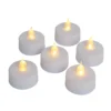 Pack Of 6 LED Tealight Candles - White 1 Pack Of 6 LED Tealight Candles - White -Home Style Sales 13794262 6995009419291929