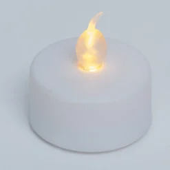 Pack Of 6 LED Tealight Candles - White -Home Style Sales 13794262 8245009419508322