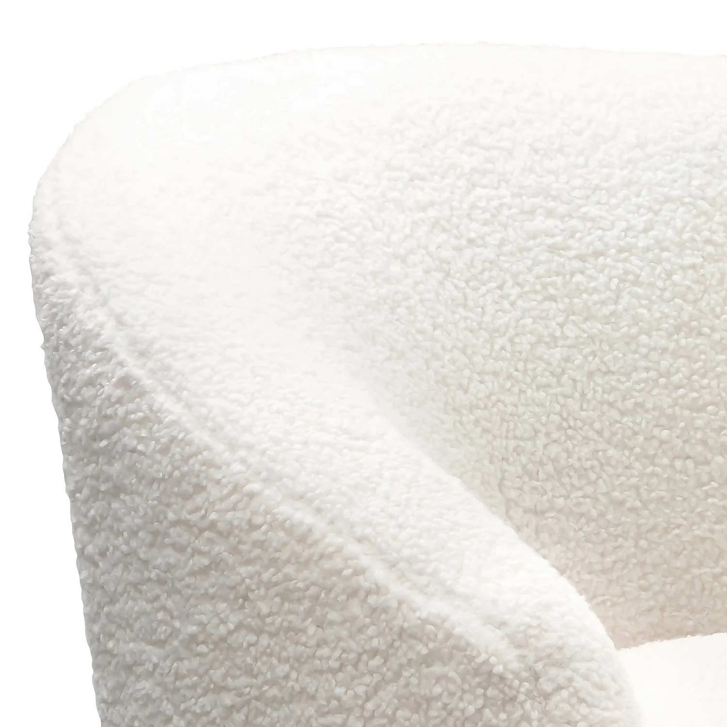 Lucie Asymmetric 2 Seater Sofa - Boucle 7 Lucie Asymmetric 2 Seater Sofa - Boucle - Image 5