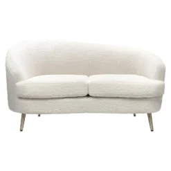 Lucie Asymmetric 2 Seater Sofa - Boucle 12 Lucie Asymmetric 2 Seater Sofa - Boucle -Home Style Sales 13863934 4835004227790540