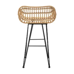 Ronnie Rattan Bar Stool - Set Of 2 -Home Style Sales 13863935 7075001688315839