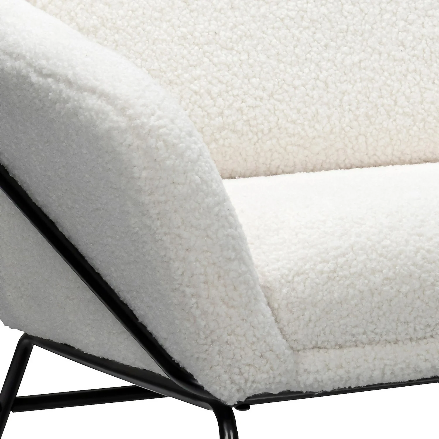 Evelyn Metal Frame Chair - Boucle 8 Evelyn Metal Frame Chair - Boucle - Image 6