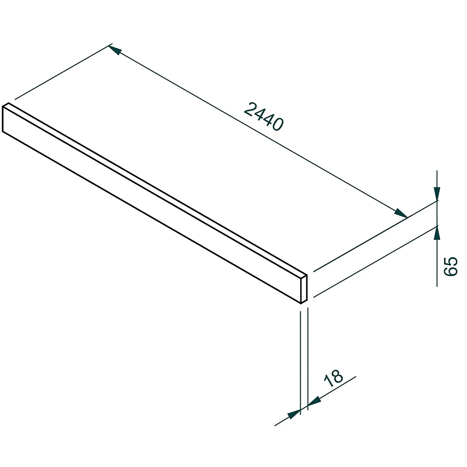House Beautiful Plinth, Realm - Matt Grey 4 House Beautiful Plinth, Realm - Matt Grey - Image 2