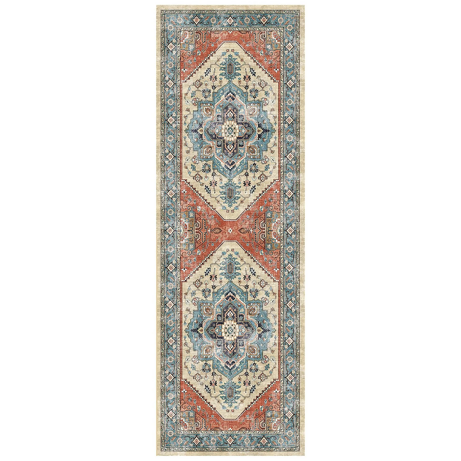 Persian Parisa Washable Runner - 60x180cm 3 Persian Parisa Washable Runner - 60x180cm