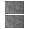 Relay Set Of 2 Mats - Dark Grey - 50x 80cm -Home Style Sales 13908380 5905052680095269