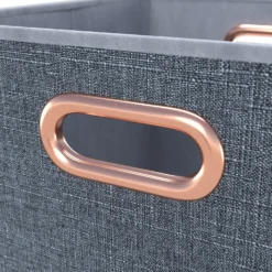 Clever Cube Fabric Insert - Set Of 2 - Woven Marine -Home Style Sales 13911400 2134981912957077