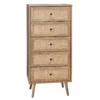 Kubu Rattan 5 Drawer Tallboy -Home Style Sales 13951720 2065036420221941