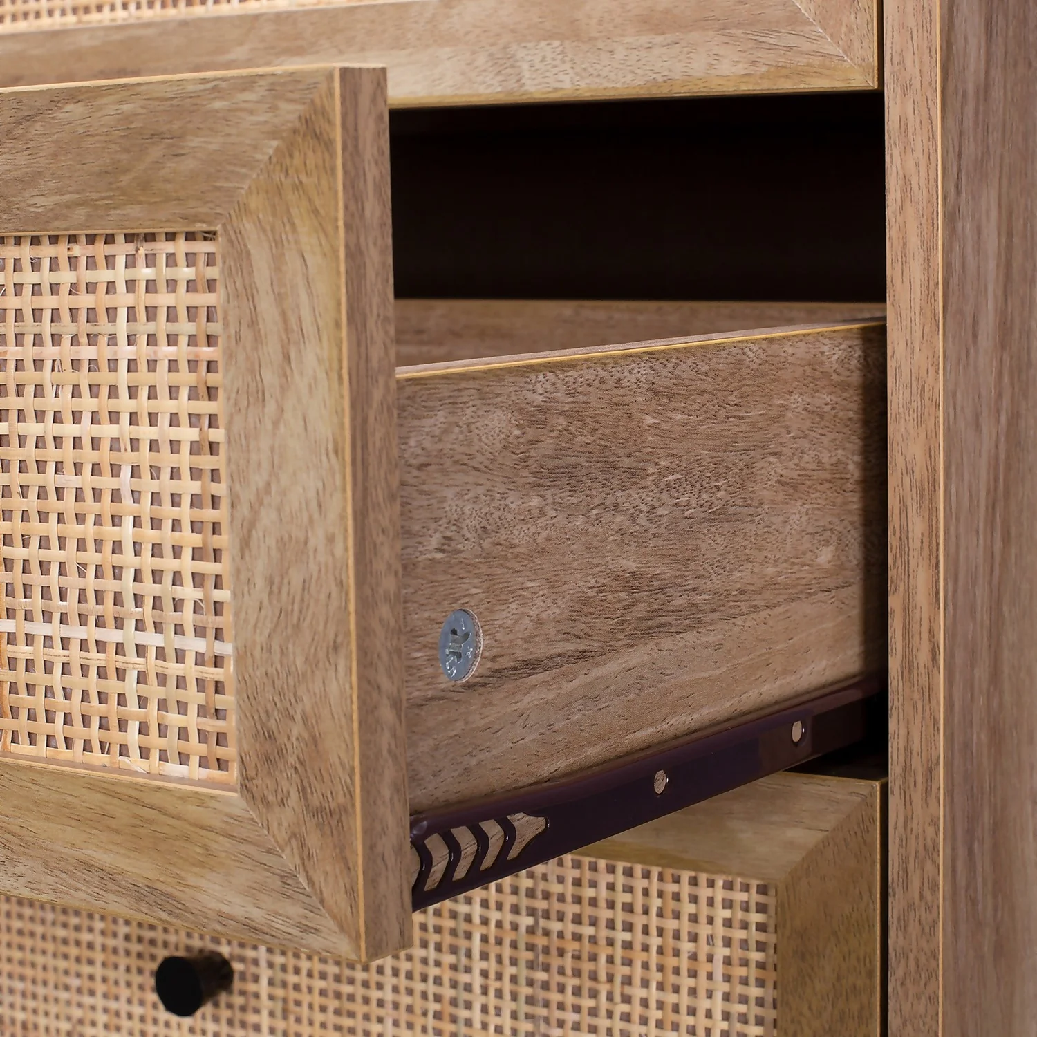 Kubu Rattan 5 Drawer Tallboy 8 Kubu Rattan 5 Drawer Tallboy - Image 6