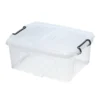 24L Storemaster Box With Lid - Clear -Home Style Sales 13953245 8464994644960227