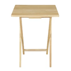 Wooden Folding Table - Natural 12 Wooden Folding Table - Natural -Home Style Sales 13954127 8715012830696152
