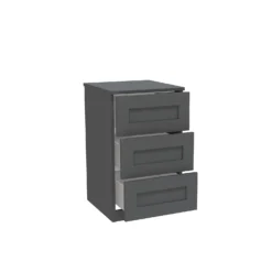 House Beautiful Realm Narrow Chest Of Drawers - Carbon Grey Shaker (W) 450mm X (H) 756mm 10 House Beautiful Realm Narrow Chest Of Drawers - Carbon Grey Shaker (W) 450mm X (H) 756mm -Home Style Sales 13999816 1735011811769117