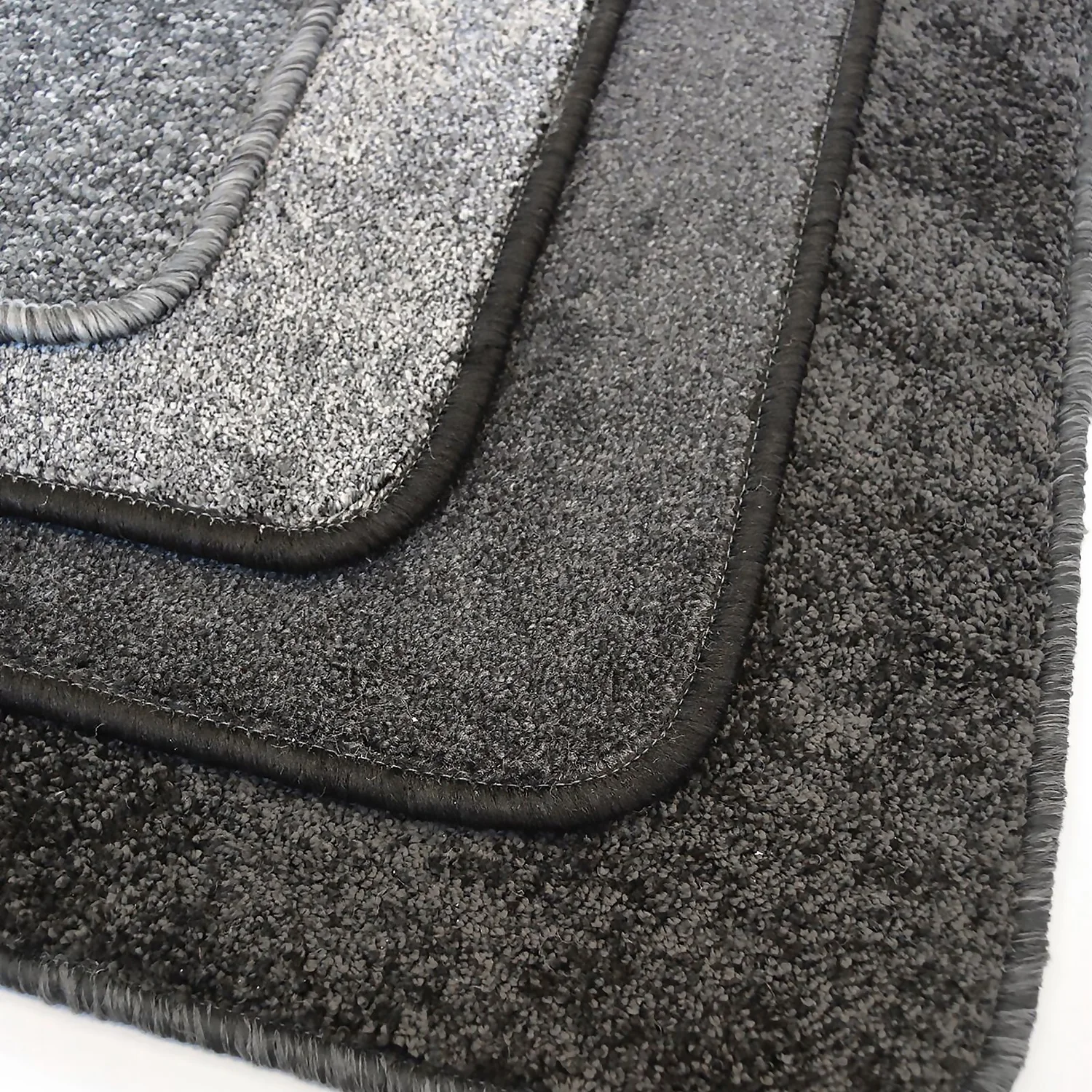 Relay Circular Rug - Dark Grey - 133cm 9 Relay Circular Rug - Dark Grey - 133cm - Image 7