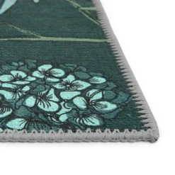 Opal Botanical Rug - Bottle Green - 135x195cm 11 Opal Botanical Rug - Bottle Green - 135x195cm -Home Style Sales 14015924 1095006091932124