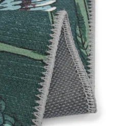 Opal Botanical Rug - Bottle Green - 135x195cm 12 Opal Botanical Rug - Bottle Green - 135x195cm -Home Style Sales 14015924 1355006091997092