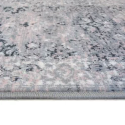 Traditional Runner - Grey & Pink - 67x200cm -Home Style Sales 14015926 2165006089697757