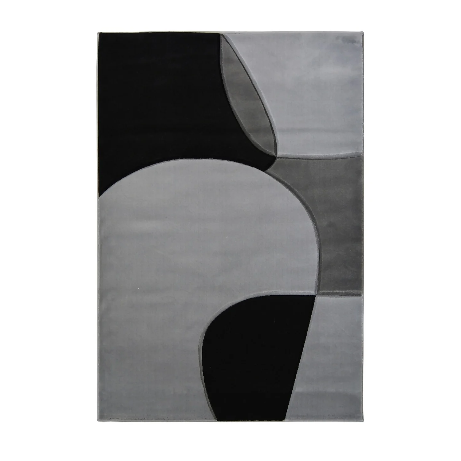 Daytona Abstract Rug - Grey - 120x170cm 3 Daytona Abstract Rug - Grey - 120x170cm