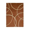 Snug Bubbles Rug - Terracotta & Ivory - 120x170cm -Home Style Sales 14016034 1245006094017622