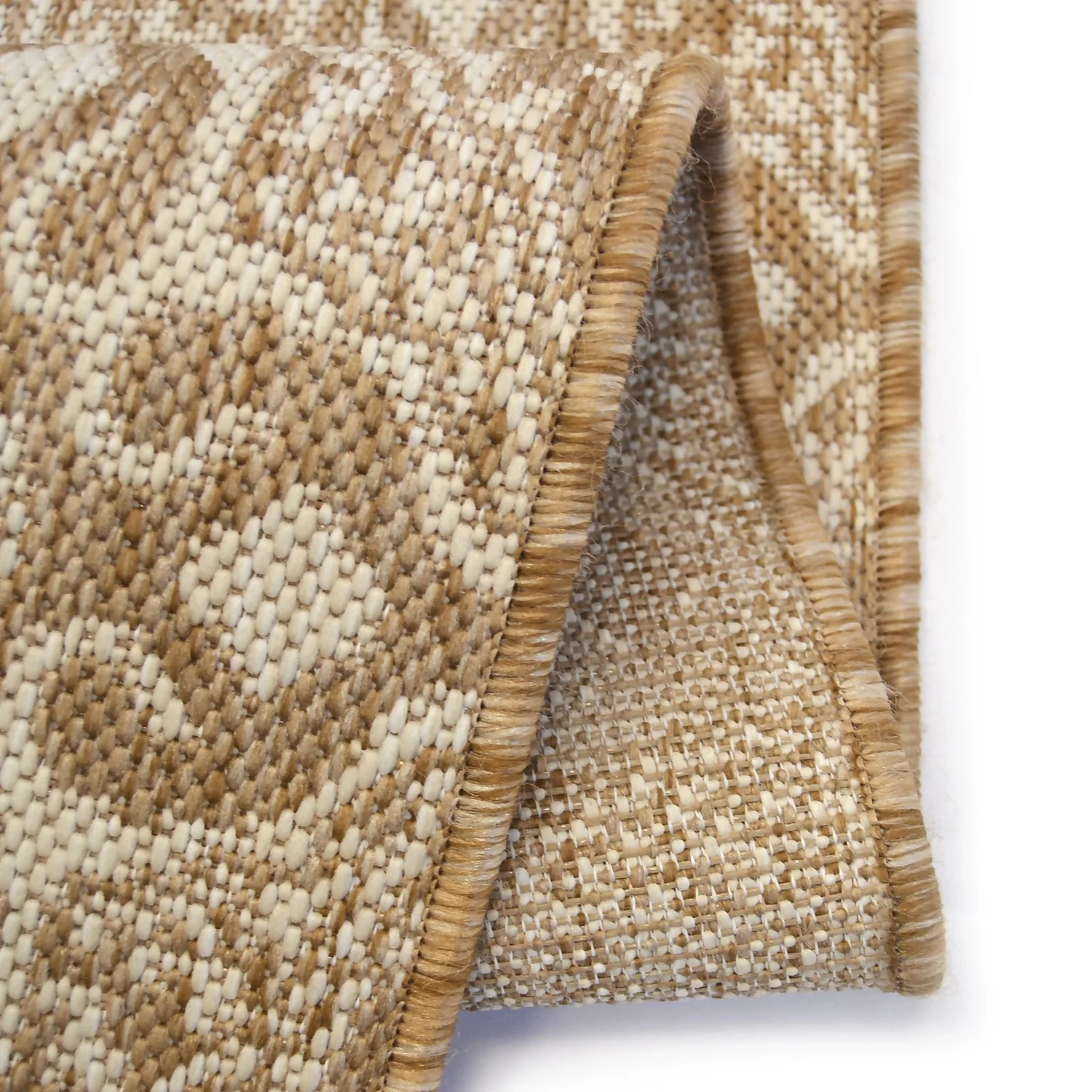 County Victorian Indoor/Outdoor Rug - Natural - 120x170cm 7 County Victorian Indoor/Outdoor Rug - Natural - 120x170cm - Image 5