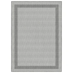 Duo Weave Indoor/Outdoor Rug - Silver - 120x170cm 7 Duo Weave Indoor/Outdoor Rug - Silver - 120x170cm -Home Style Sales 14016637 1965003718689265