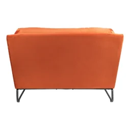 The Snuggler Button Chair - Burnt Orange -Home Style Sales 14202653 1755045747671212