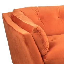 The Snuggler Button Chair - Burnt Orange -Home Style Sales 14202653 2045045747718858
