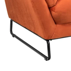 The Snuggler Button Chair - Burnt Orange -Home Style Sales 14202653 7485045747835612