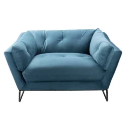 The Snuggler Button Chair - Aegean Blue -Home Style Sales 14202654 2595045747625501