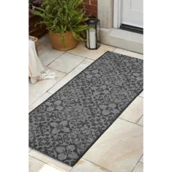 Indoor Outdoor Tile Runner - Grey - 60x180cm -Home Style Sales 14758872 5005053511225139